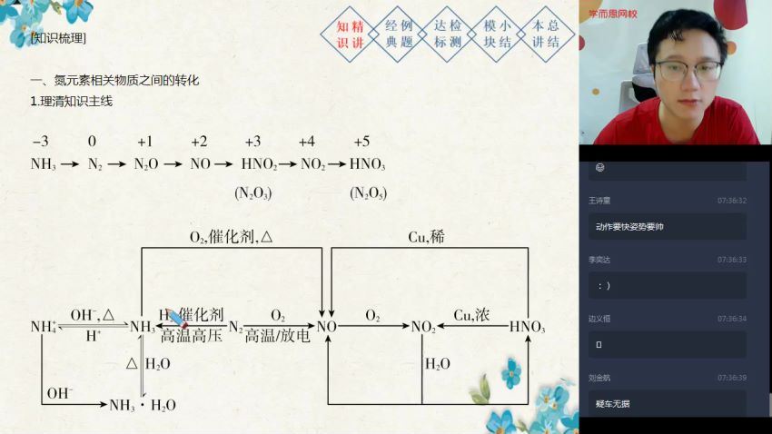 【春季目标清北班】高一化学直播班（课改）     刘玉  已更新第16讲【完结】