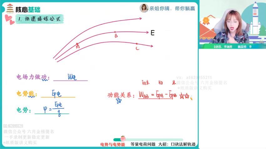 【22届-秋季班】高二物理（林婉晴）尖端