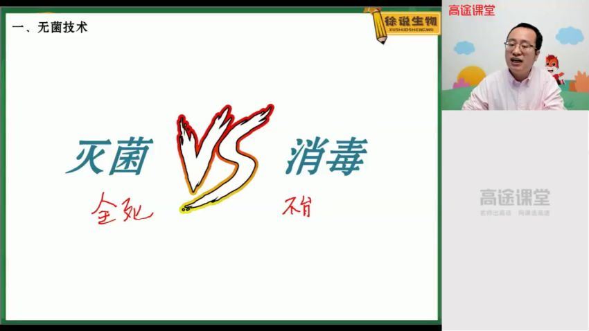 徐京2021高二生物寒假班