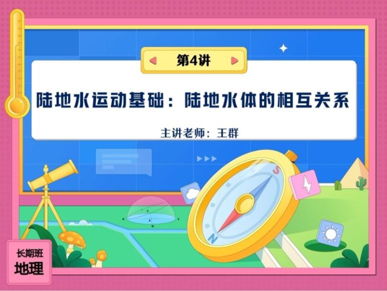 2024高二地理王群暑假班