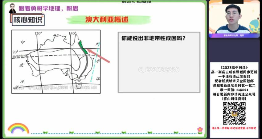 2023高三作业帮地理孙国勇一轮暑假班（a+)