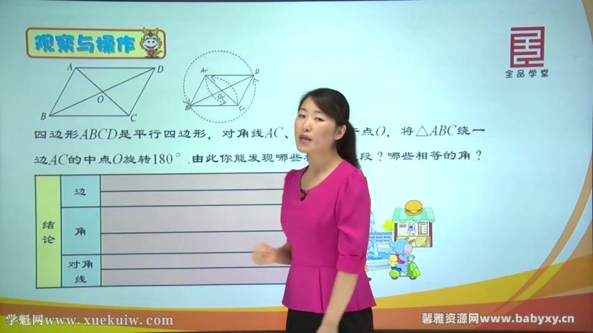 全品学堂微课程八年级数学下册92课时（初二）百度网盘分享