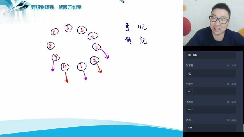 【2020寒假目标985班】高二物理直播班（课改）7讲 章进   完结