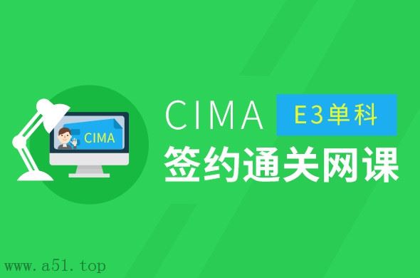 CIMA E3 Strategic Management基础(签约通关网络课程)